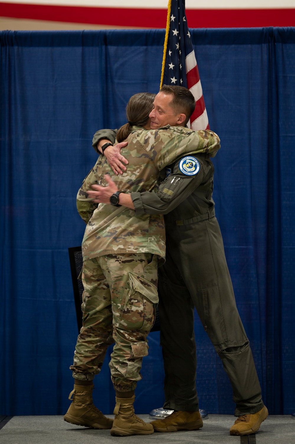 Deputy wing commander Col. Stoner retires