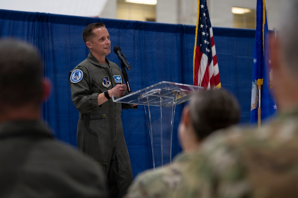 Deputy wing commander Col. Stoner retires