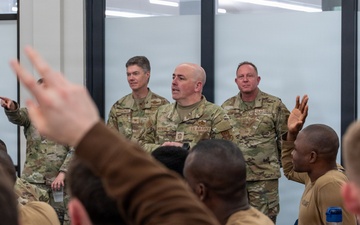 932nd Development and Training Flight Joins 22nd Air Force Leaders for Mentorship Lunch