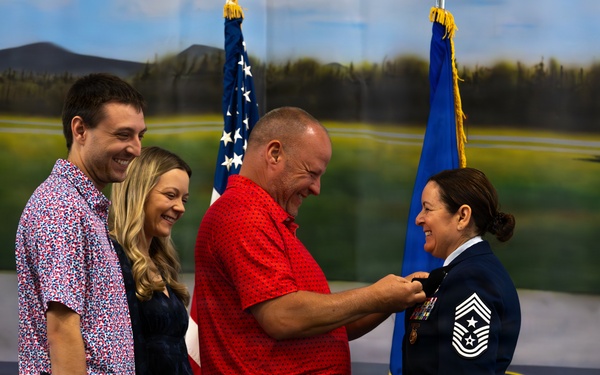CMSgt Barbara Gilmore retirement ceremony