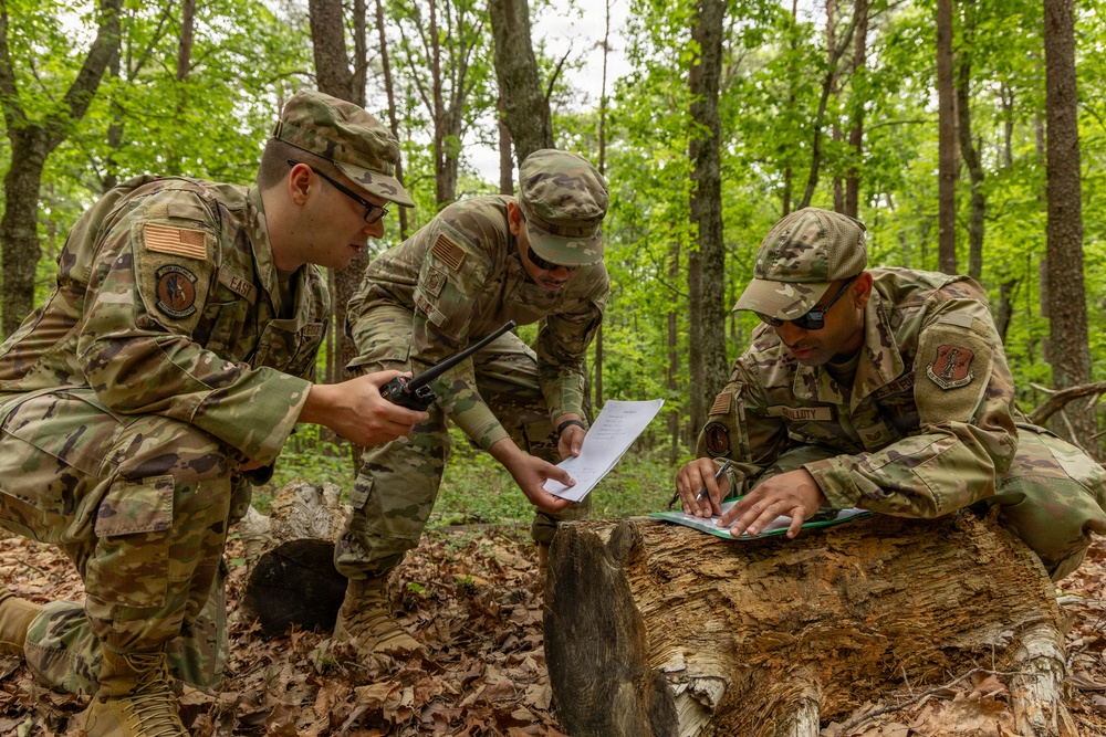 145th CS participate in Expeditionary Skills Training