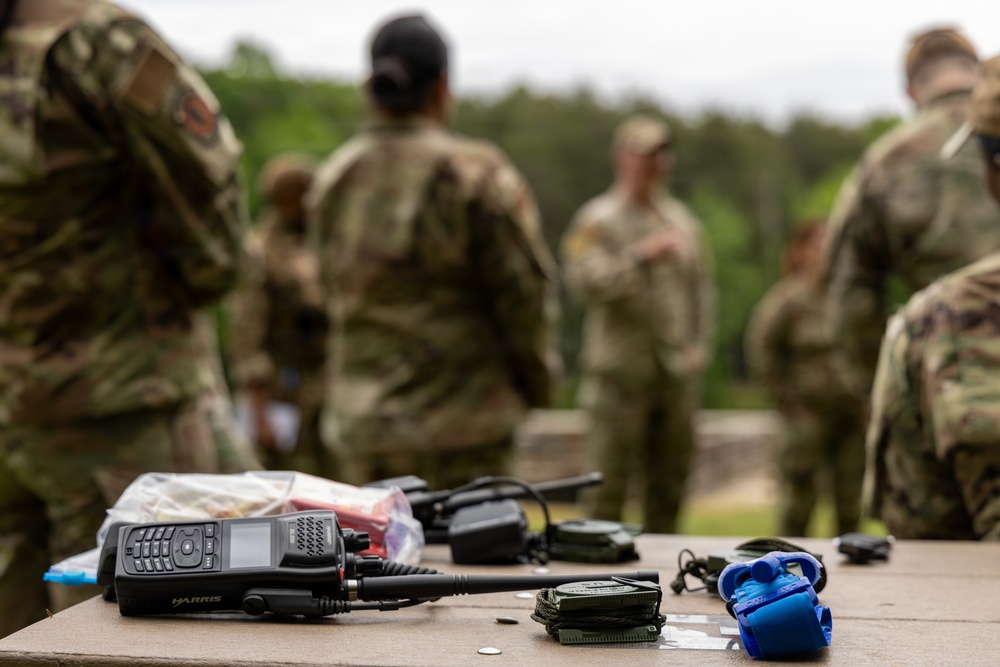 145th CS participate in Expeditionary Skills Training