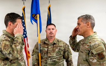 145th MSG holds change of command ceremony