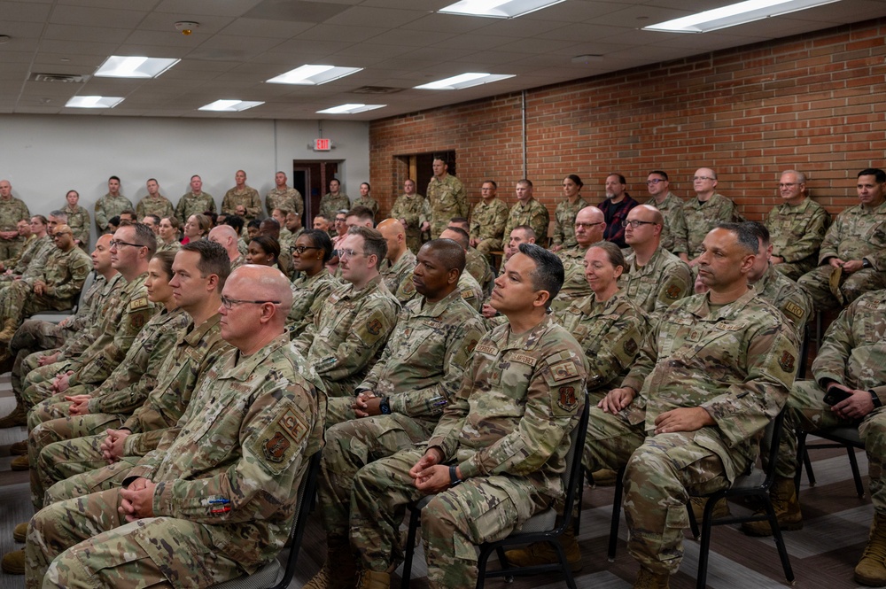 145th MSG holds change of command ceremony
