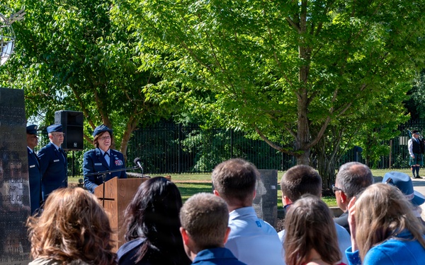 145th Airlift Wing holds annual Memorial Wall Dedication ceremony