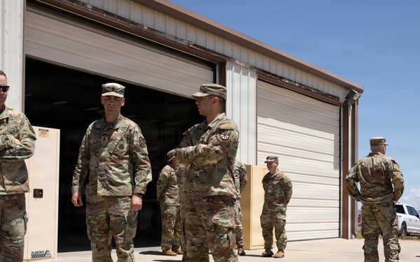 Arizona National Guard Land Component Commander Attends Small UAS Demonstration