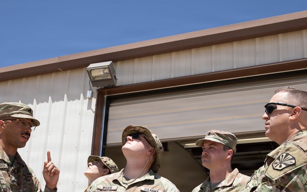 Arizona National Guard Land Component Commander Attends Small UAS Demonstration