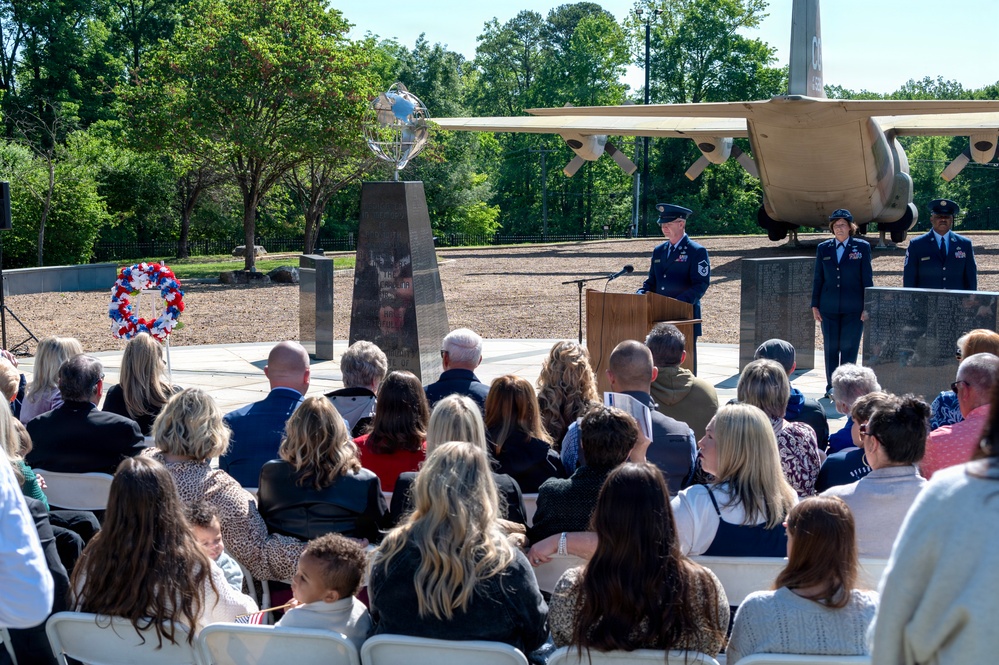 145th Airlift Wing holds annual Memorial Wall Dedication ceremony