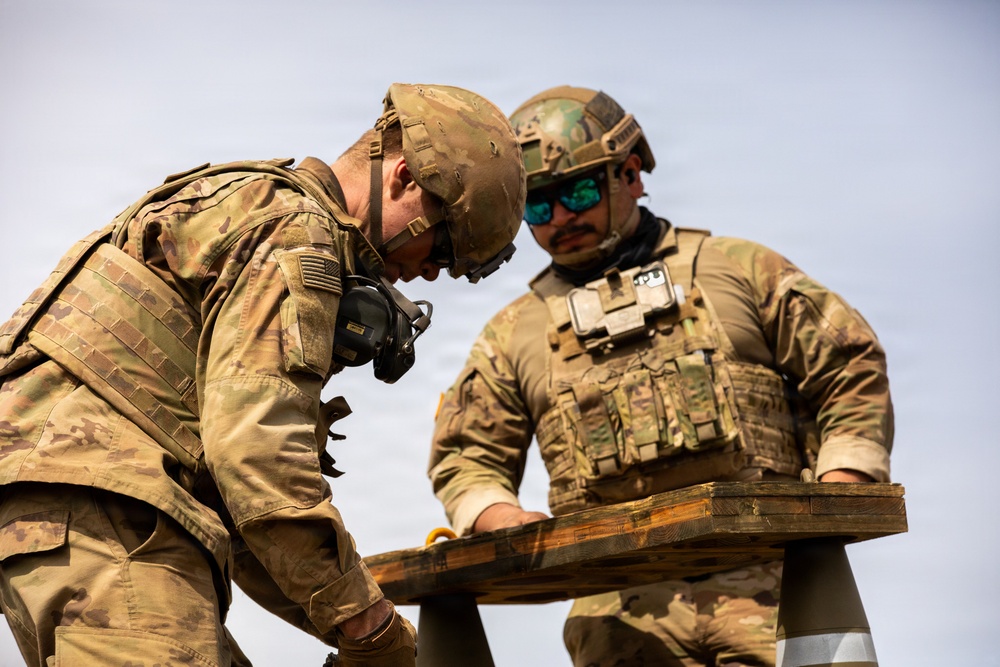 The Fast and the Fire Mission: 2-146 conduct a live fire exercise as part Operation Courage Lethality