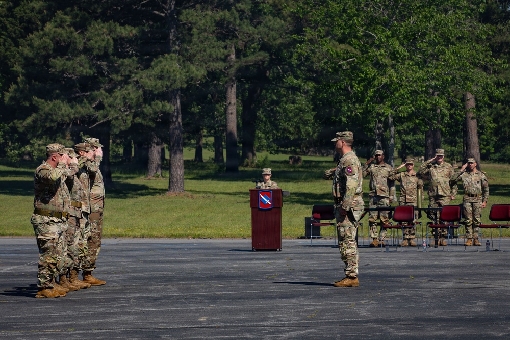 39th Infantry Brigade Combat Team Change of Command ceremony.