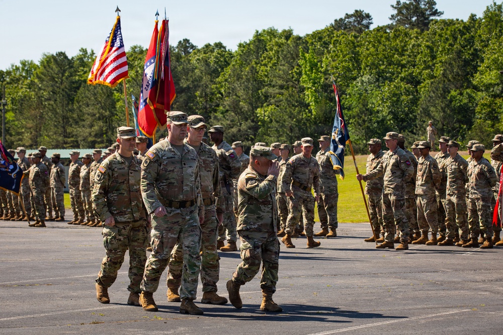 39th Infantry Brigade Combat Team Change of Command ceremony.