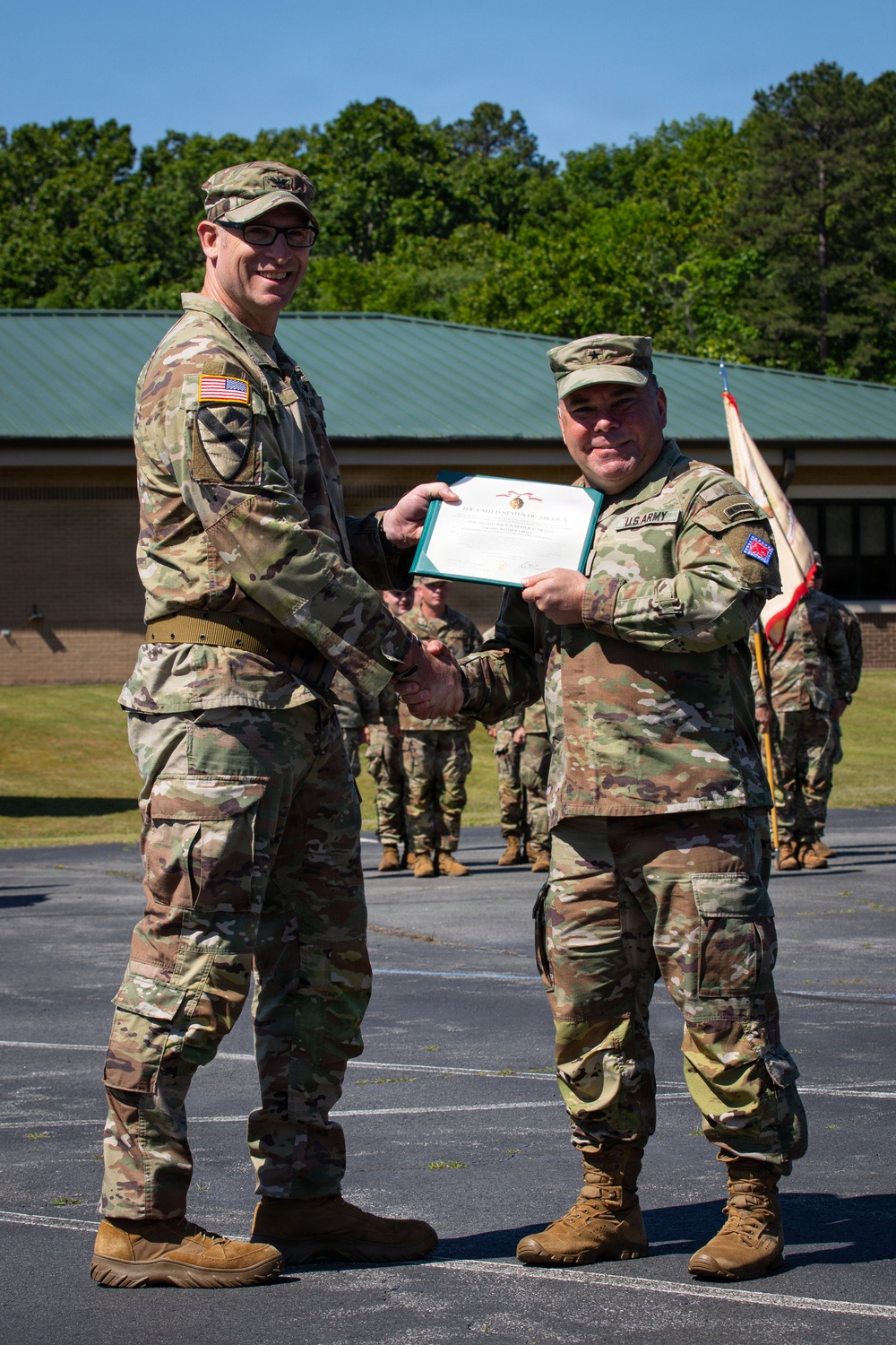39th Infantry Brigade Combat Team Change of Command ceremony.
