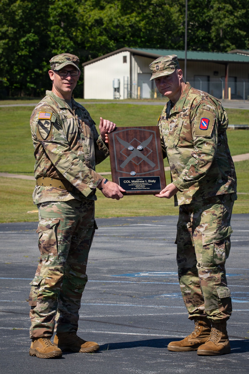 39th Infantry Brigade Combat Team Change of Command ceremony.