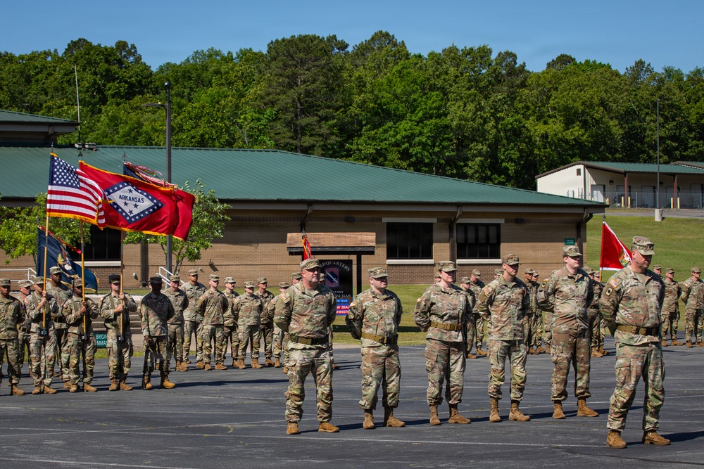 39th Infantry Brigade Combat Team Change of Command ceremony.