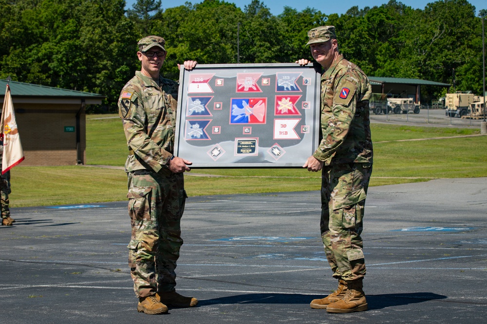 39th Infantry Brigade Combat Team Change of Command ceremony.