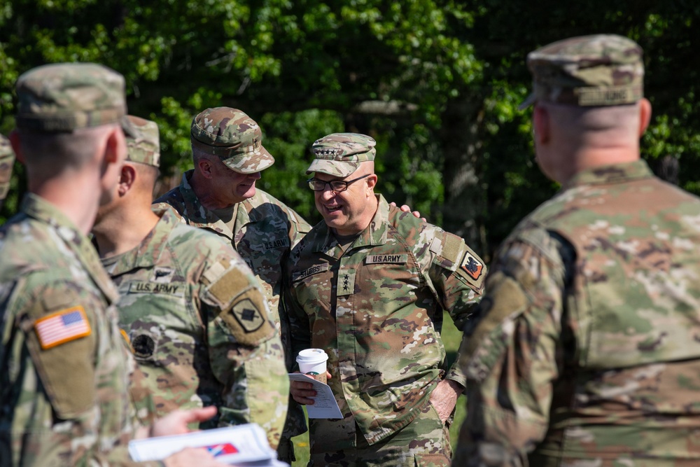 39th Infantry Brigade Combat Team Change of Command ceremony.