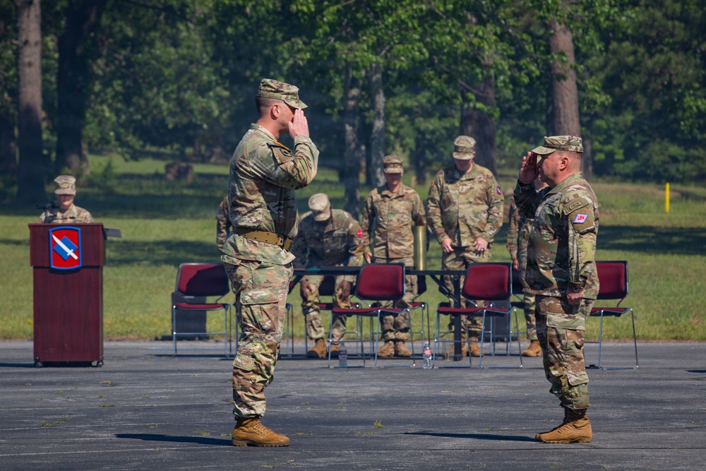 39th Infantry Brigade Combat Team Change of Command ceremony.