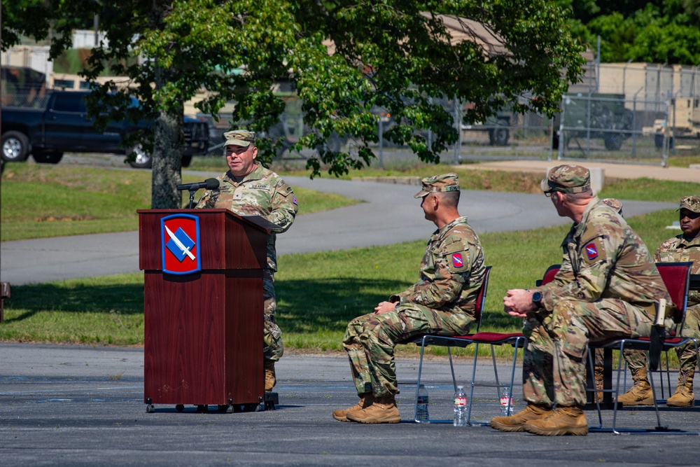 39th Infantry Brigade Combat Team Change of Command ceremony.