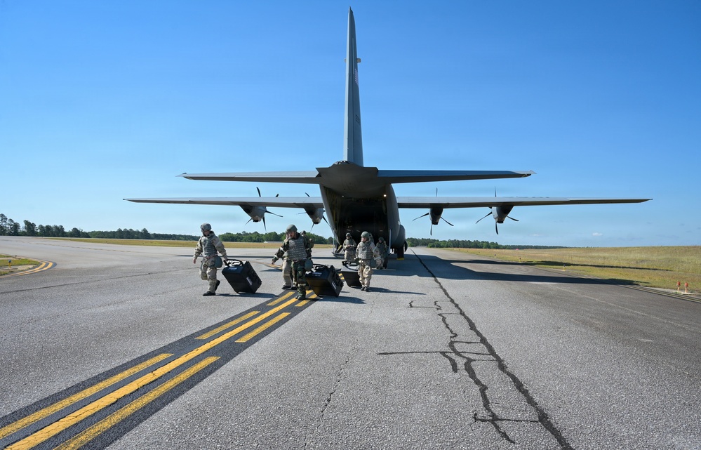 165th Airlift Wing conducts readiness exercise
