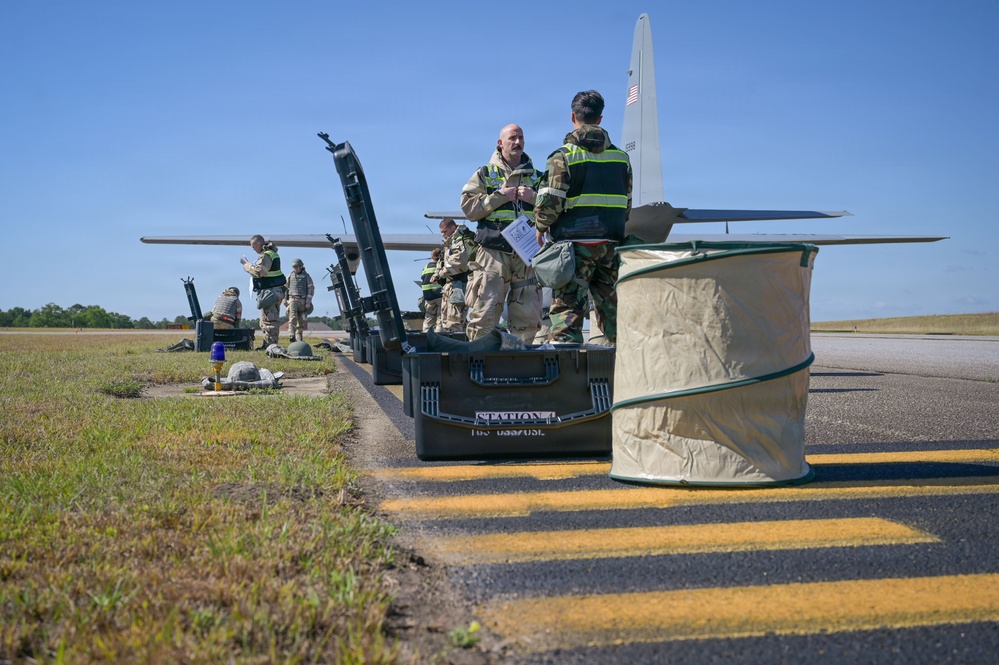 165th Airlift Wing conducts readiness exercise