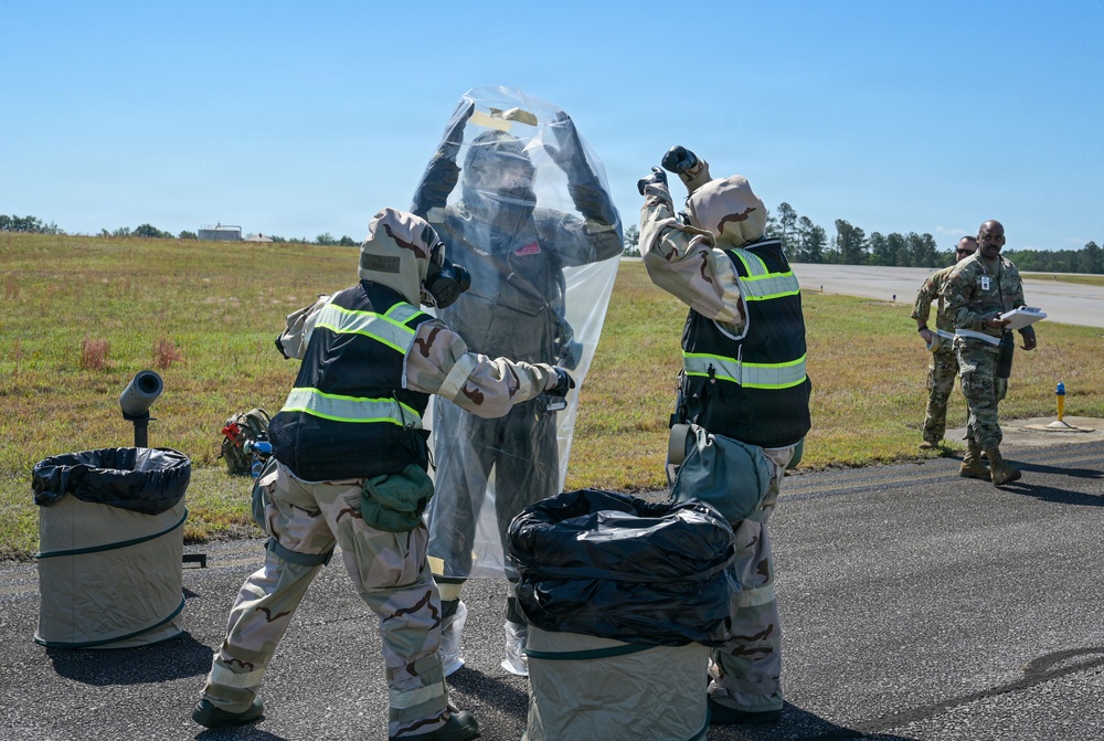 165th Airlift Wing conducts readiness exercise