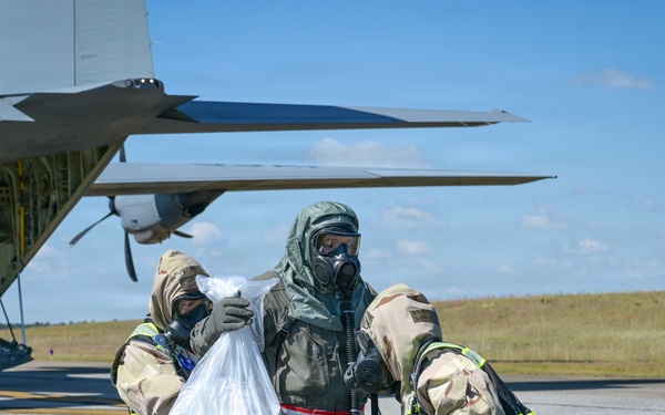 165th Airlift Wing conducts readiness exercise