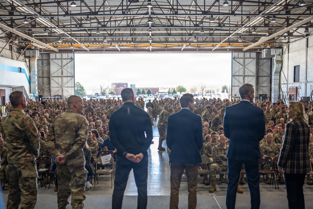114th Fighter Wing Welcomes Home over 250 Airmen from Deployment