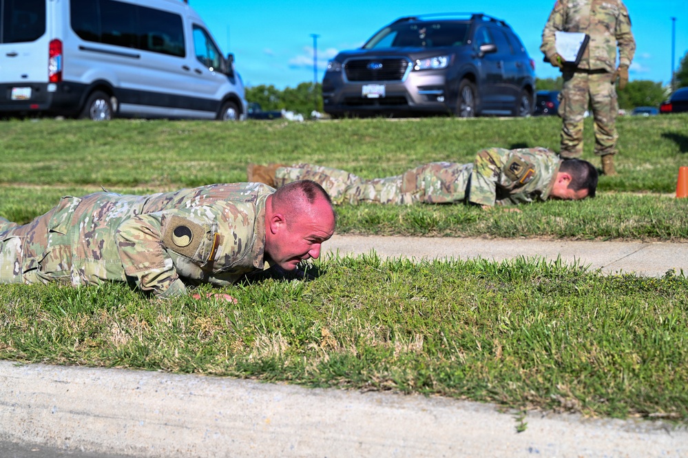 260th Special Purpose Brigade leadership participates in Army Combat Field Test at Joint Base Anacostia-Bolling