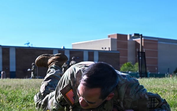260th Special Purpose Brigade leadership participates in Army Combat Field Test at Joint Base Anacostia-Bolling