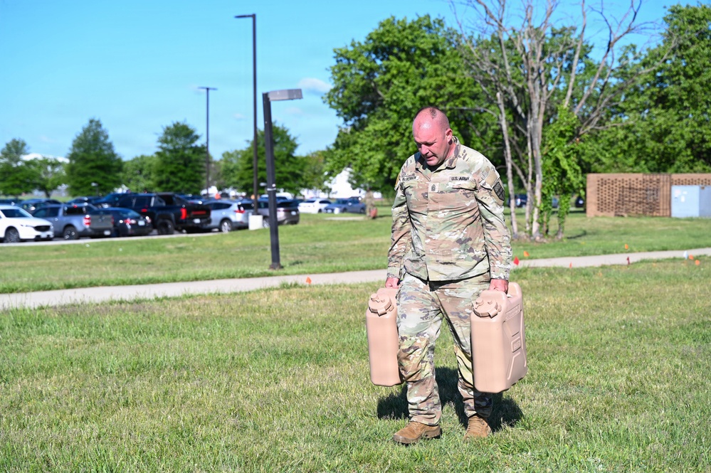 260th Special Purpose Brigade leadership participates in Army Combat Field Test at Joint Base Anacostia-Bolling