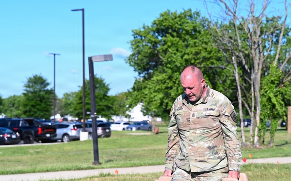 260th Special Purpose Brigade leadership participates in Army Combat Field Test at Joint Base Anacostia-Bolling