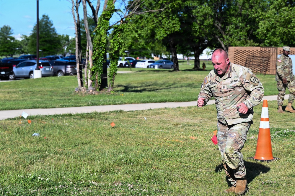 260th Special Purpose Brigade leadership participates in Army Combat Field Test at Joint Base Anacostia-Bolling