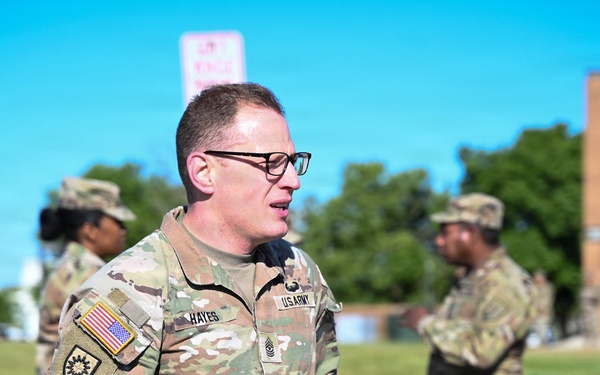 260th Special Purpose Brigade leadership participates in Army Combat Field Test at Joint Base Anacostia-Bolling