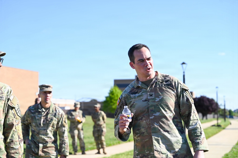 260th Special Purpose Brigade leadership participates in Army Combat Field Test at Joint Base Anacostia-Bolling