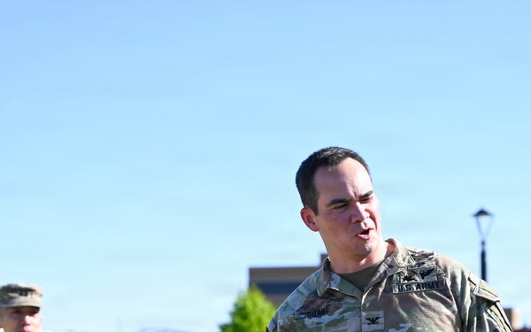 260th Special Purpose Brigade leadership participates in Army Combat Field Test at Joint Base Anacostia-Bolling