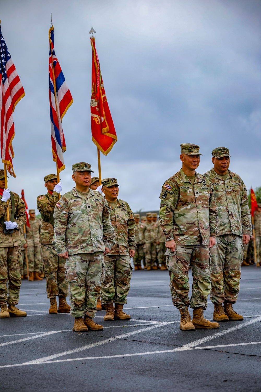 The 1-487th Field Artillery Regiment Change of Command Ceremony