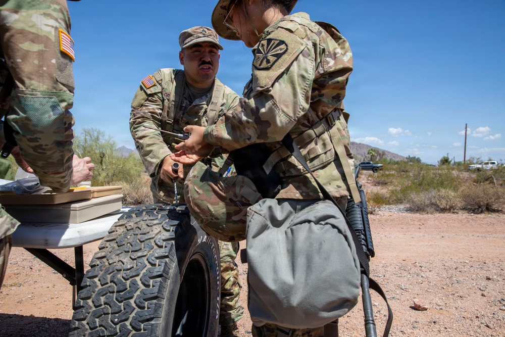 1348th SMC Vehicle Recovery  Lane Training