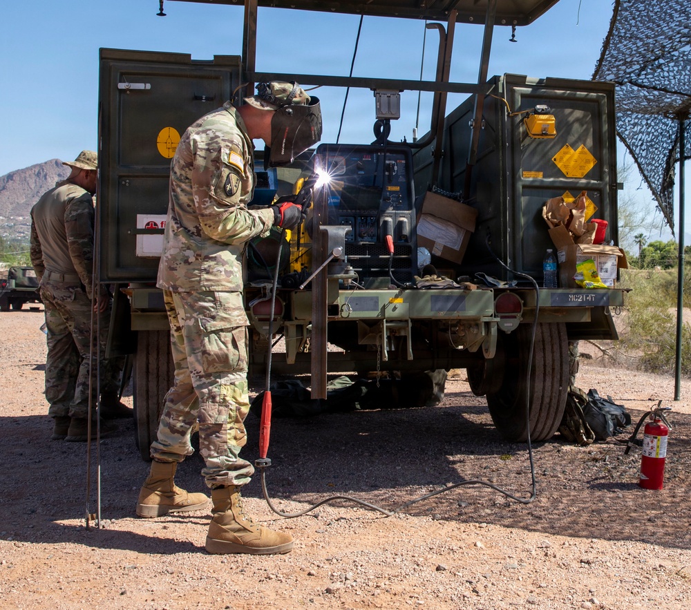 1348th SMC Vehicle Recovery  Lane Training