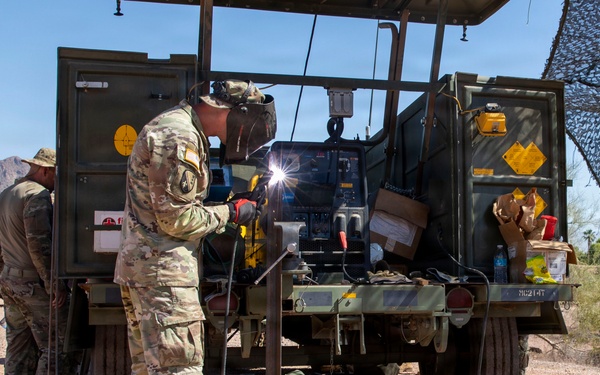 1348th SMC Vehicle Recovery  Lane Training