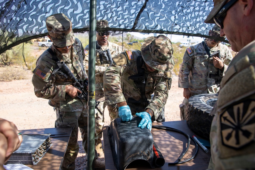1348th SMC Vehicle Recovery  Lane Training