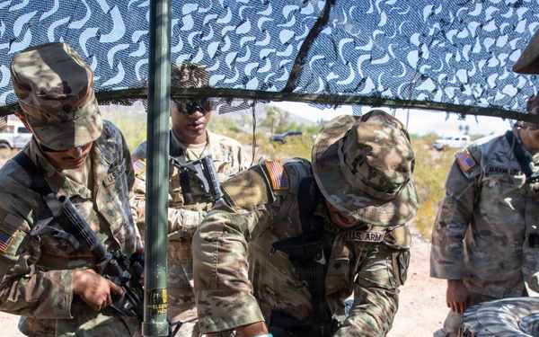 1348th SMC Vehicle Recovery  Lane Training