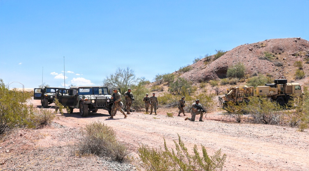 1348th SMC Vehicle Recovery  Lane Training