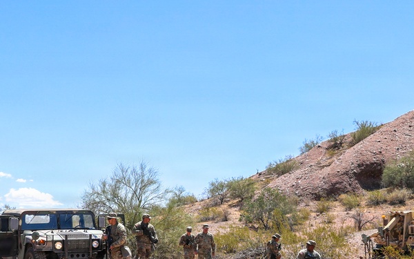 1348th SMC Vehicle Recovery  Lane Training