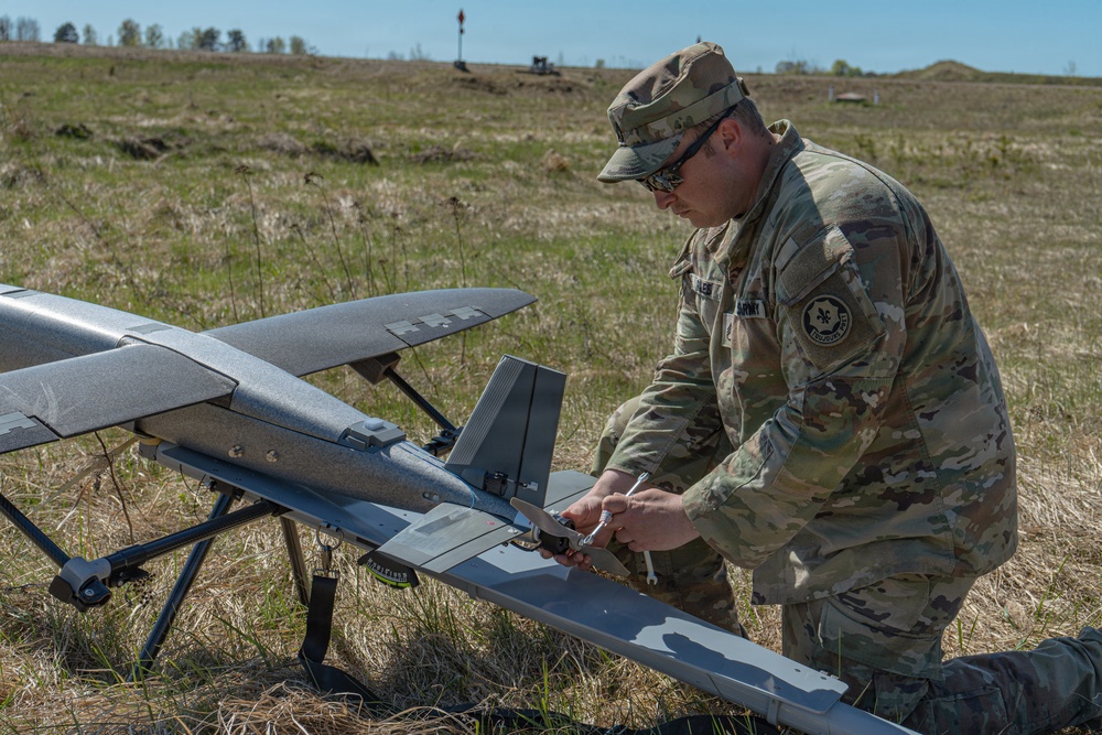 Field Artillery Squadron, 2d Cavalry Regiment conducts drone training and testing during Saber Strike 26