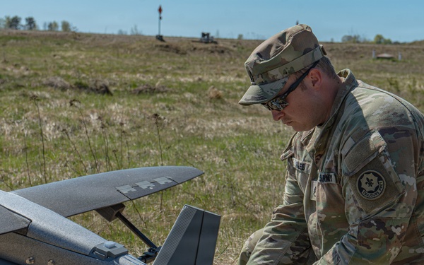 Field Artillery Squadron, 2d Cavalry Regiment conducts drone training and testing during Saber Strike 26
