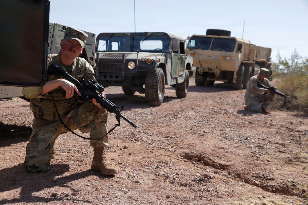 1348th Surface Maintenance Company Vehicle Recovery  Lane Training