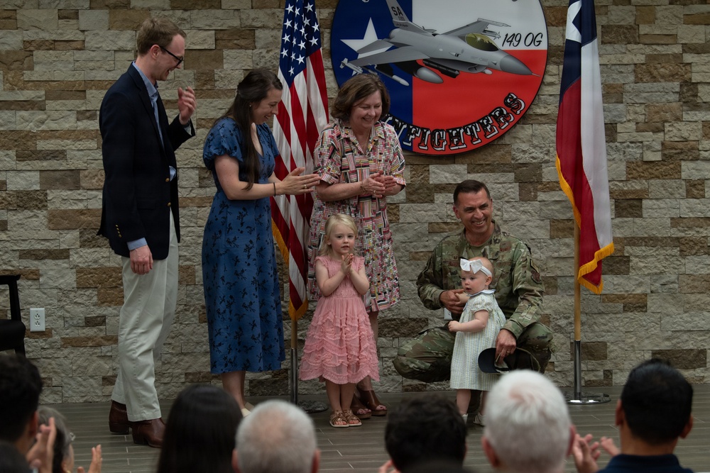 Lt. Col. Biediger Promoted to Colonel at JBSA-Lackland