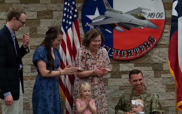 Lt. Col. Biediger Promoted to Colonel at JBSA-Lackland