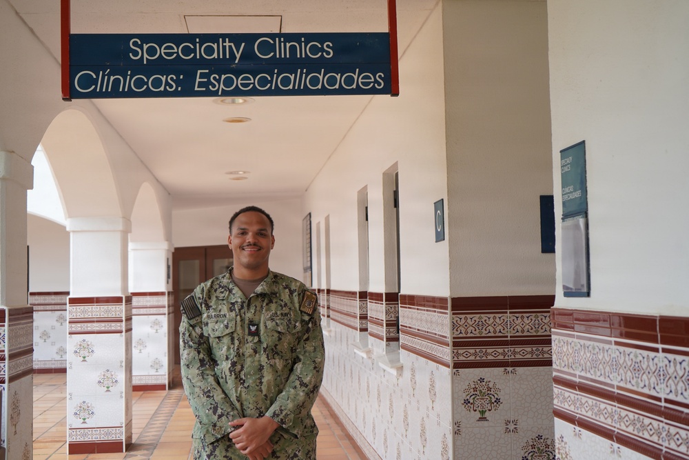Faces of Readiness: HM3 Joseph Barron Supporting the Warfighter in Rota