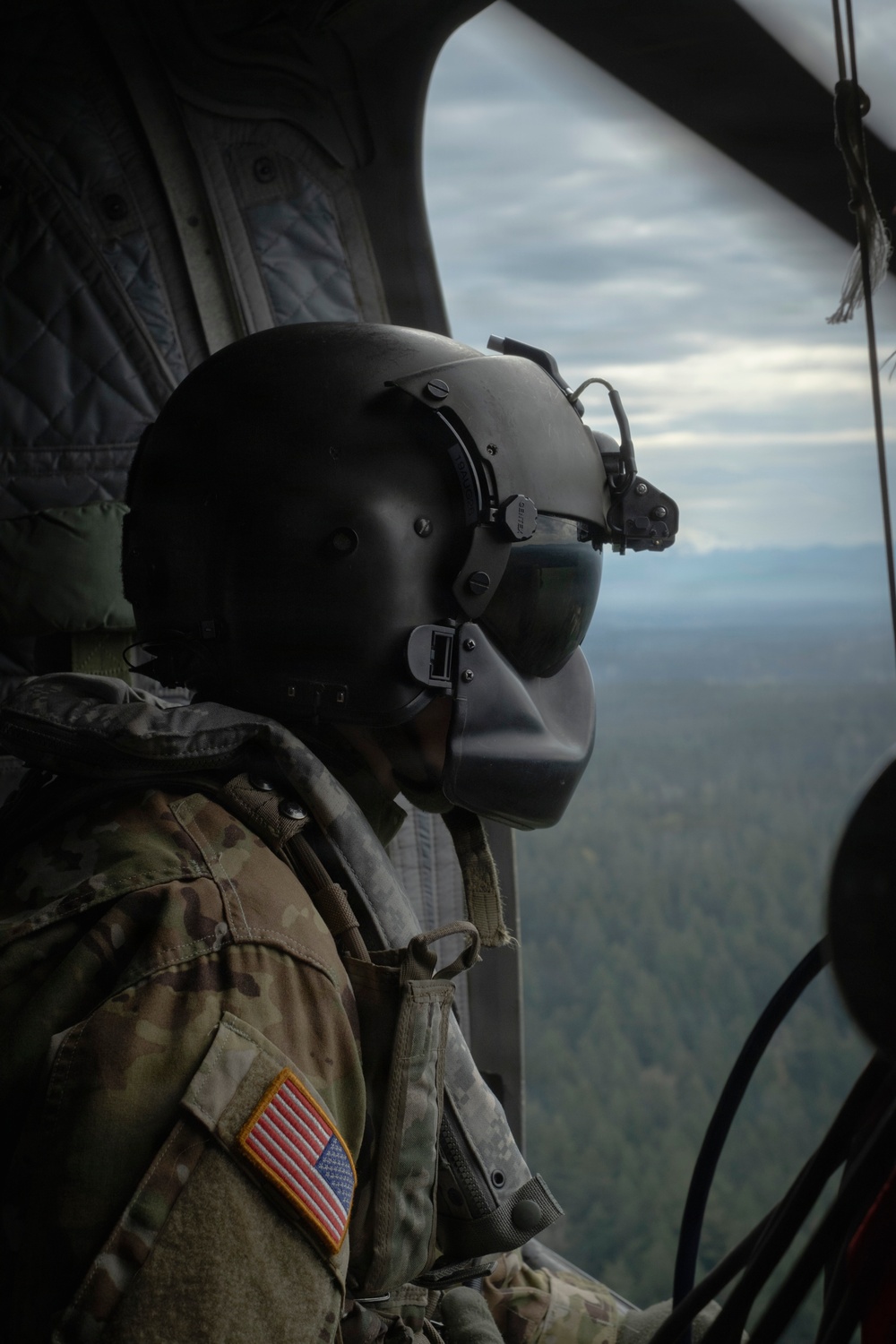 Washington National Guard air crews train for firefighting operations